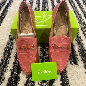 New Sam Edelman Loraine Loafers in Cherry Blossom Pink